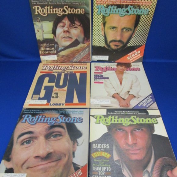 Vintage 1981 Rolling Stone Magazines 26 Issues - Picture 4 of 11